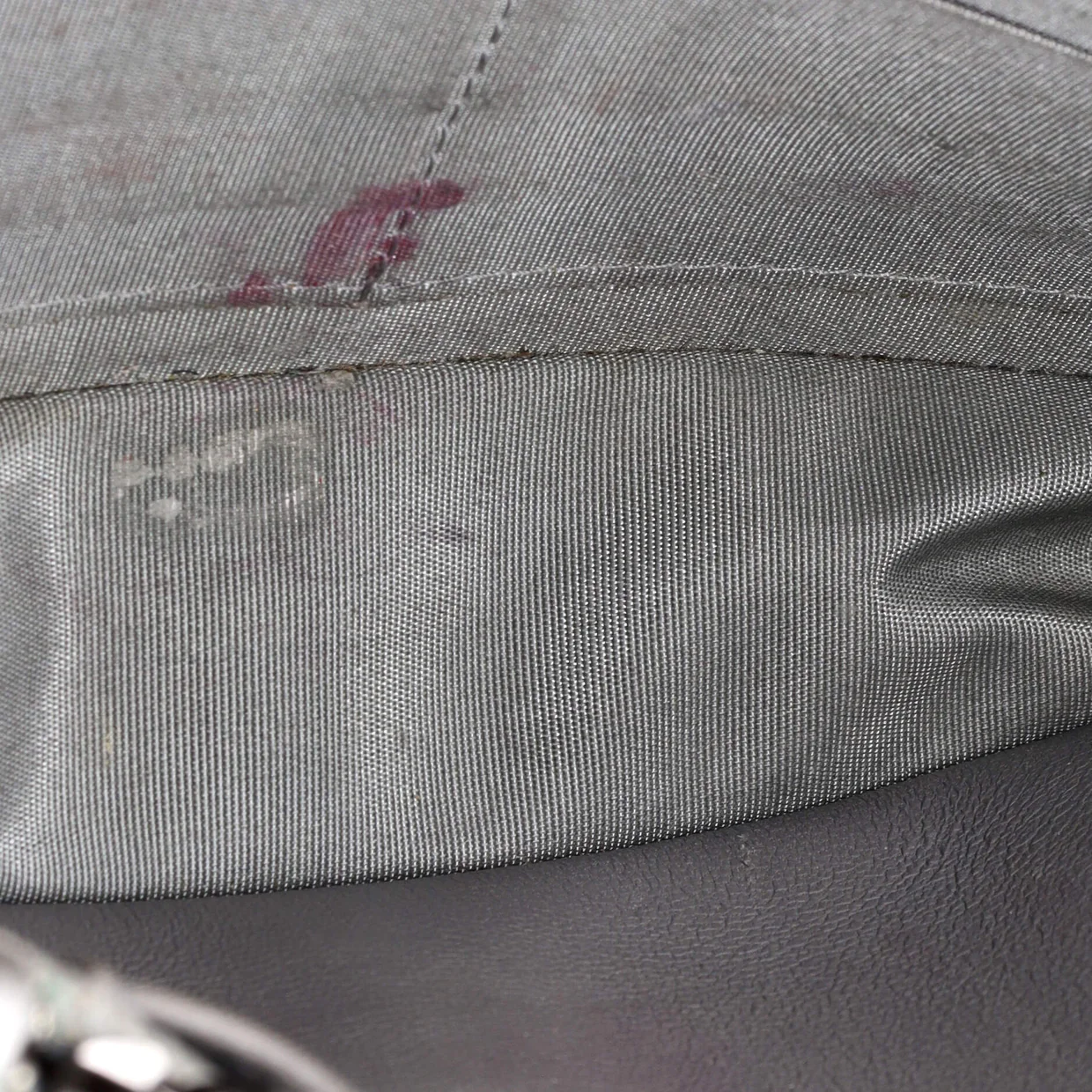 Boy Wallet on Chain Chevron Calfskin - Deep Luxury