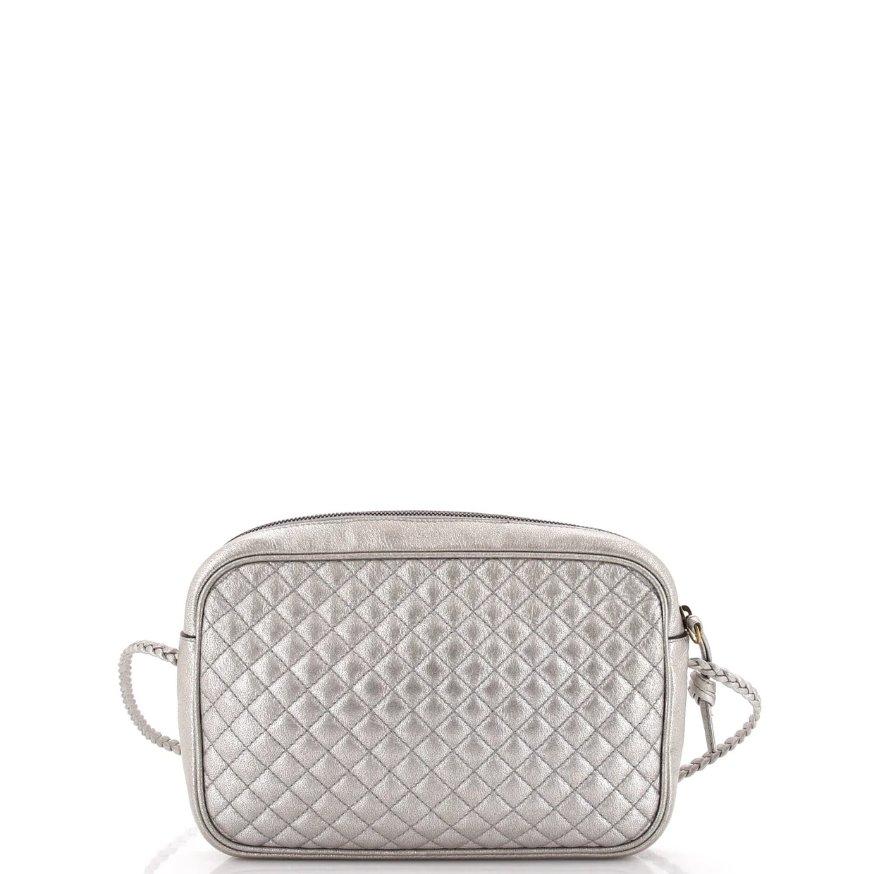 Trapuntata Camera Bag Quilted Leather Small - Deep Luxury