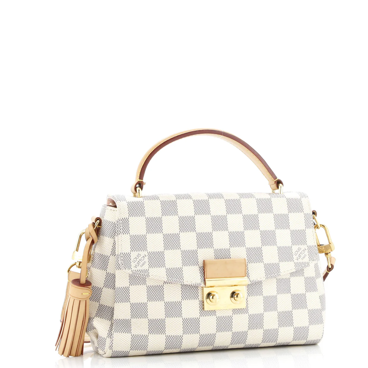 Croisette Handbag Damier - Deep Luxury