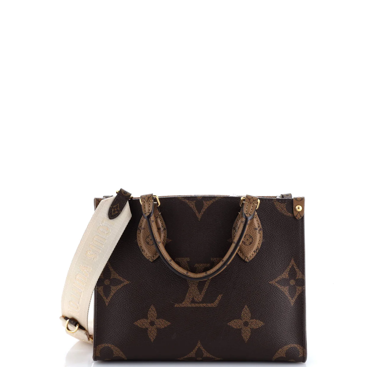 OnTheGo Tote Reverse Monogram Giant PM - Deep Luxury