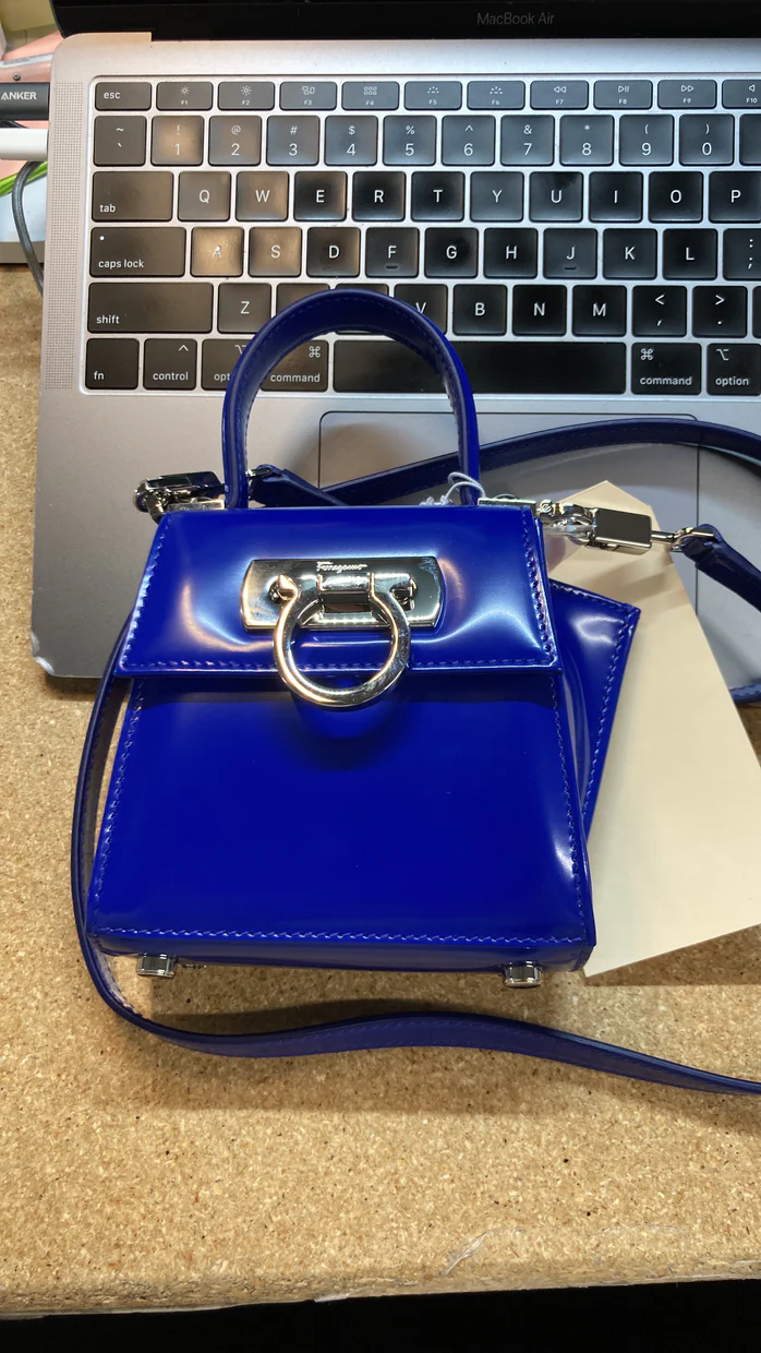 Iconic Top Handle Bag Leather XS - Deep Luxury