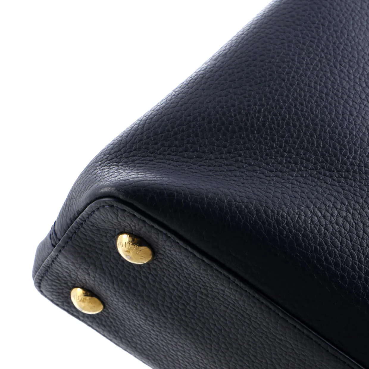 Flower Chain Capucines Bag Leather MM - Deep Luxury