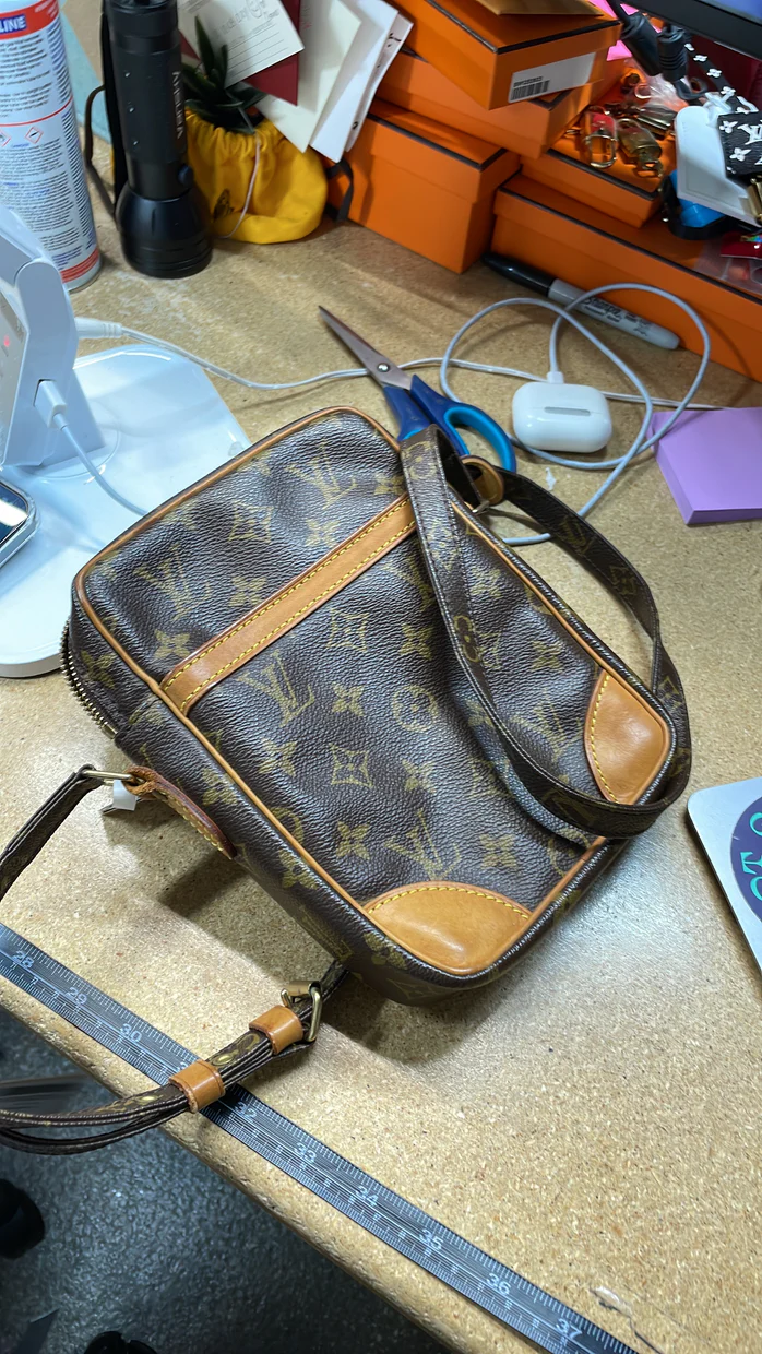 Danube Handbag Monogram Canvas - Deep Luxury