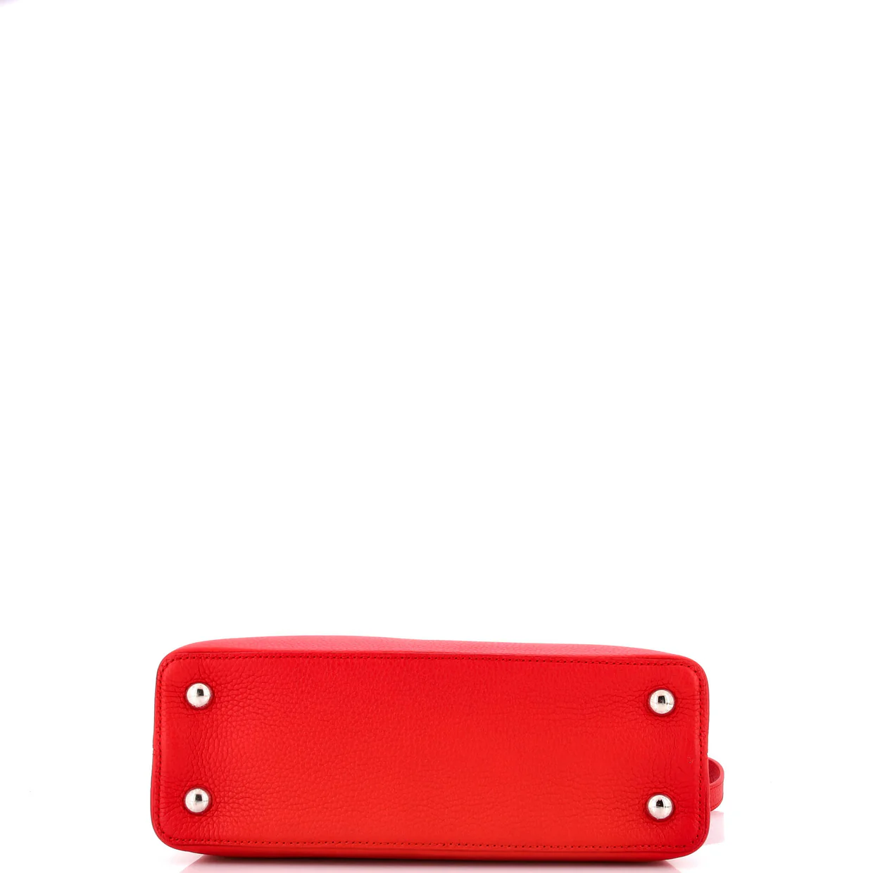 Capucines Bag Leather with Python PM - Deep Luxury