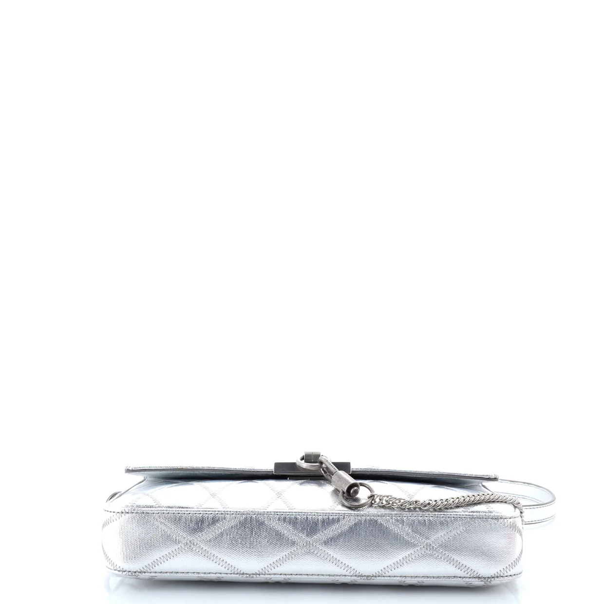 Charm Shoulder Bag Quilted Leather Medium - Deep Luxury