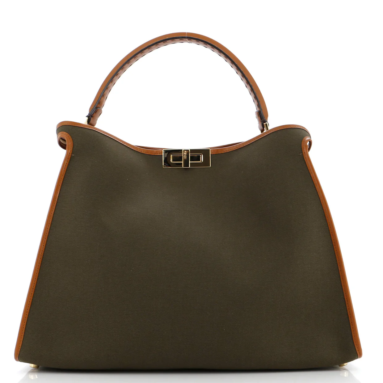 Peekaboo X-Lite Bag Canvas with Leather Large - Deep Luxury