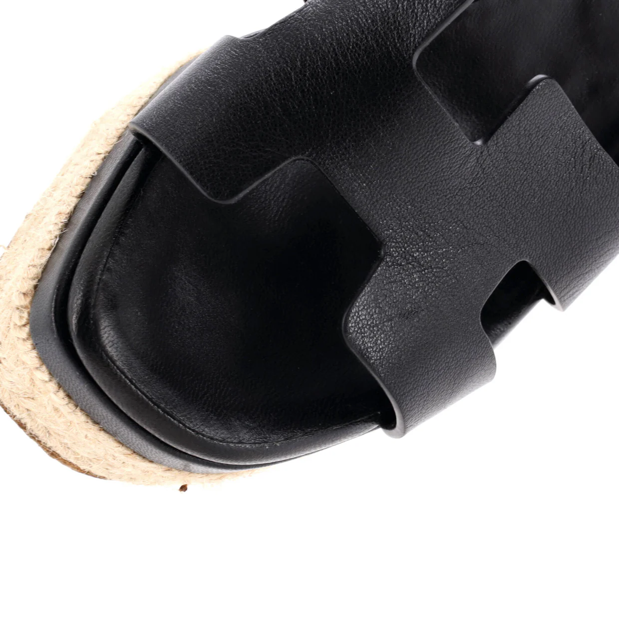 Women's Elda Wedge Espadrilles Leather - Deep Luxury