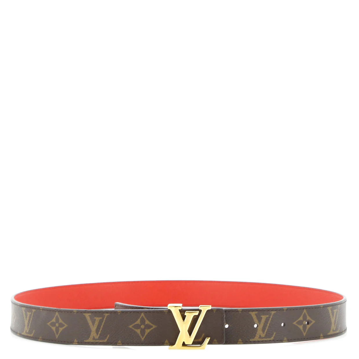 LV Initiales Belt Monogram Canvas Thin 95 - Deep Luxury