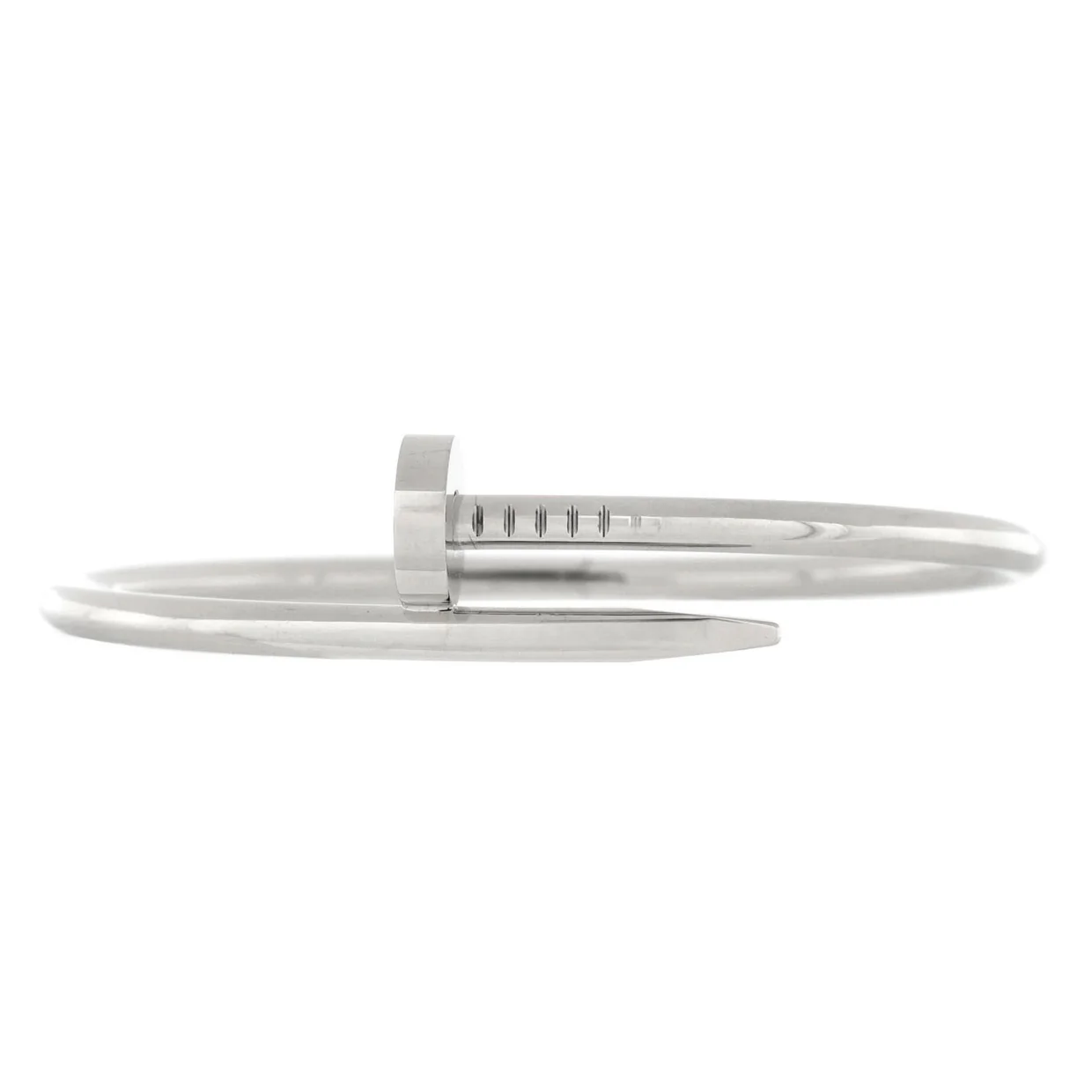 Juste un Clou Bracelet 18K White Gold Classic - Deep Luxury