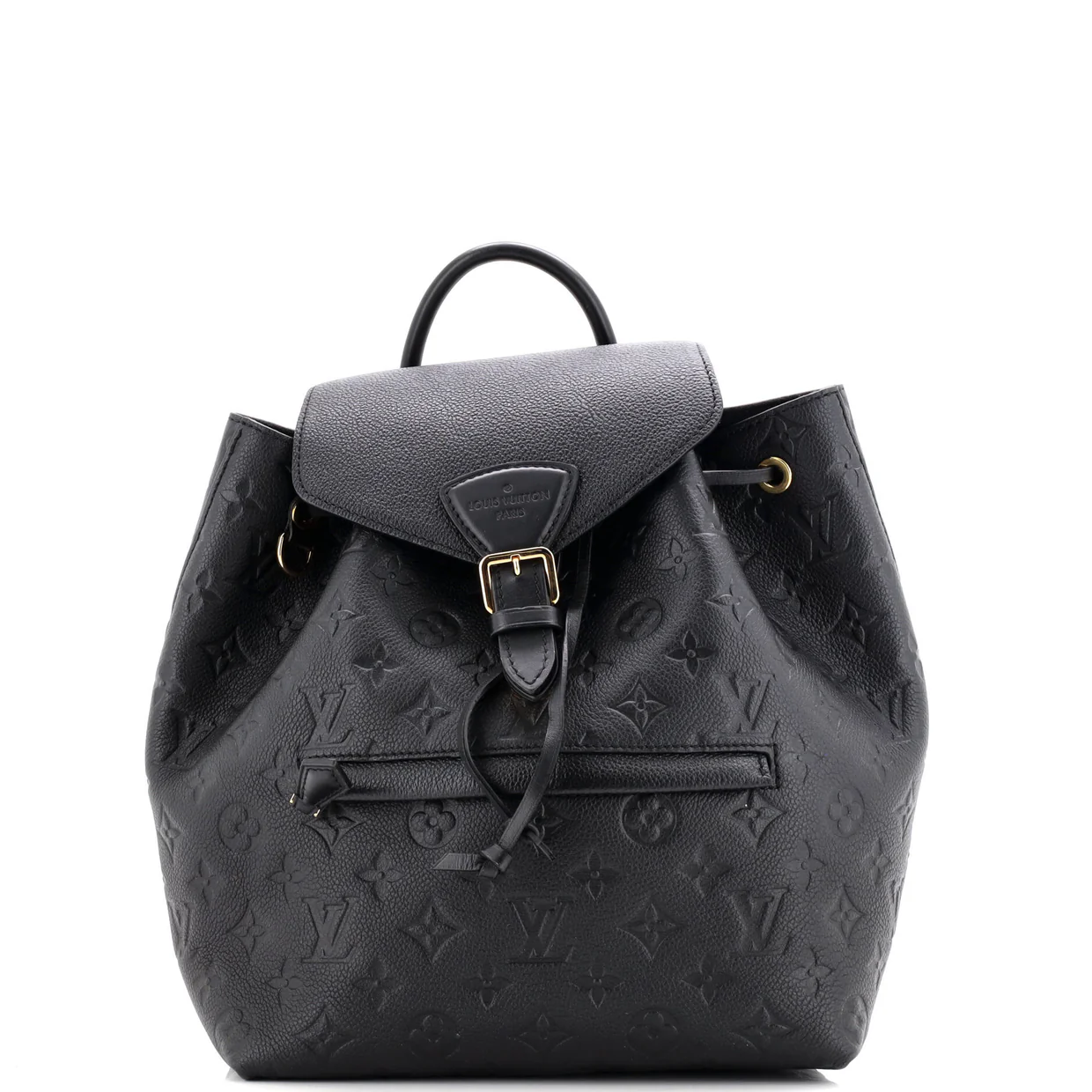 Montsouris NM Backpack Monogram Empreinte Leather PM - Deep Luxury