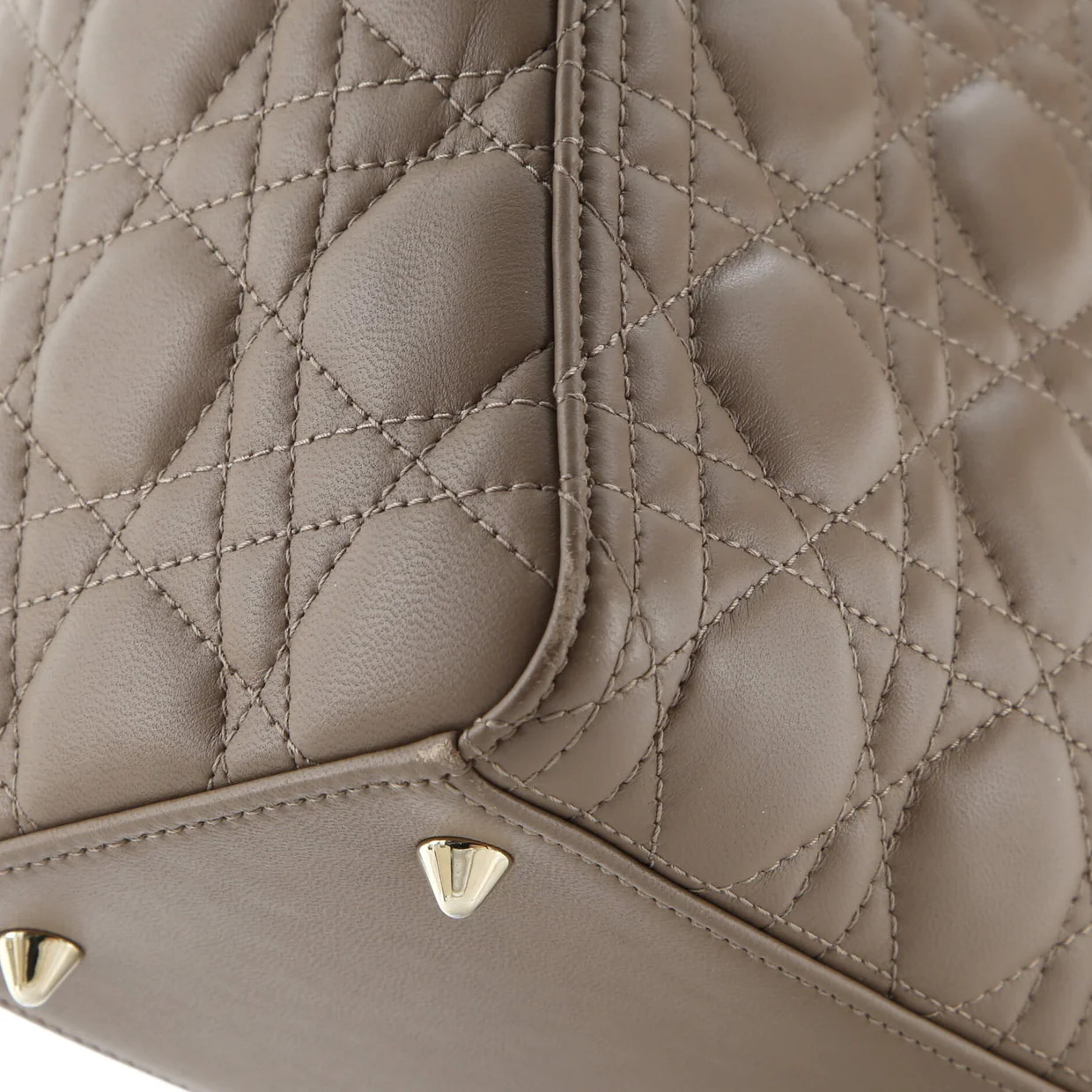 Lady Dior NM Bag Cannage Quilt Lambskin Medium - Deep Luxury