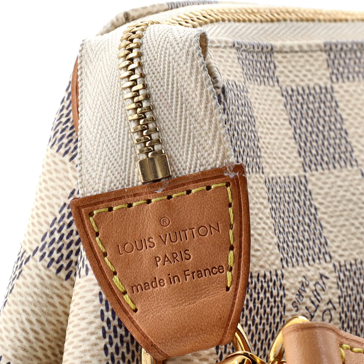 Eva Handbag Damier - Deep Luxury