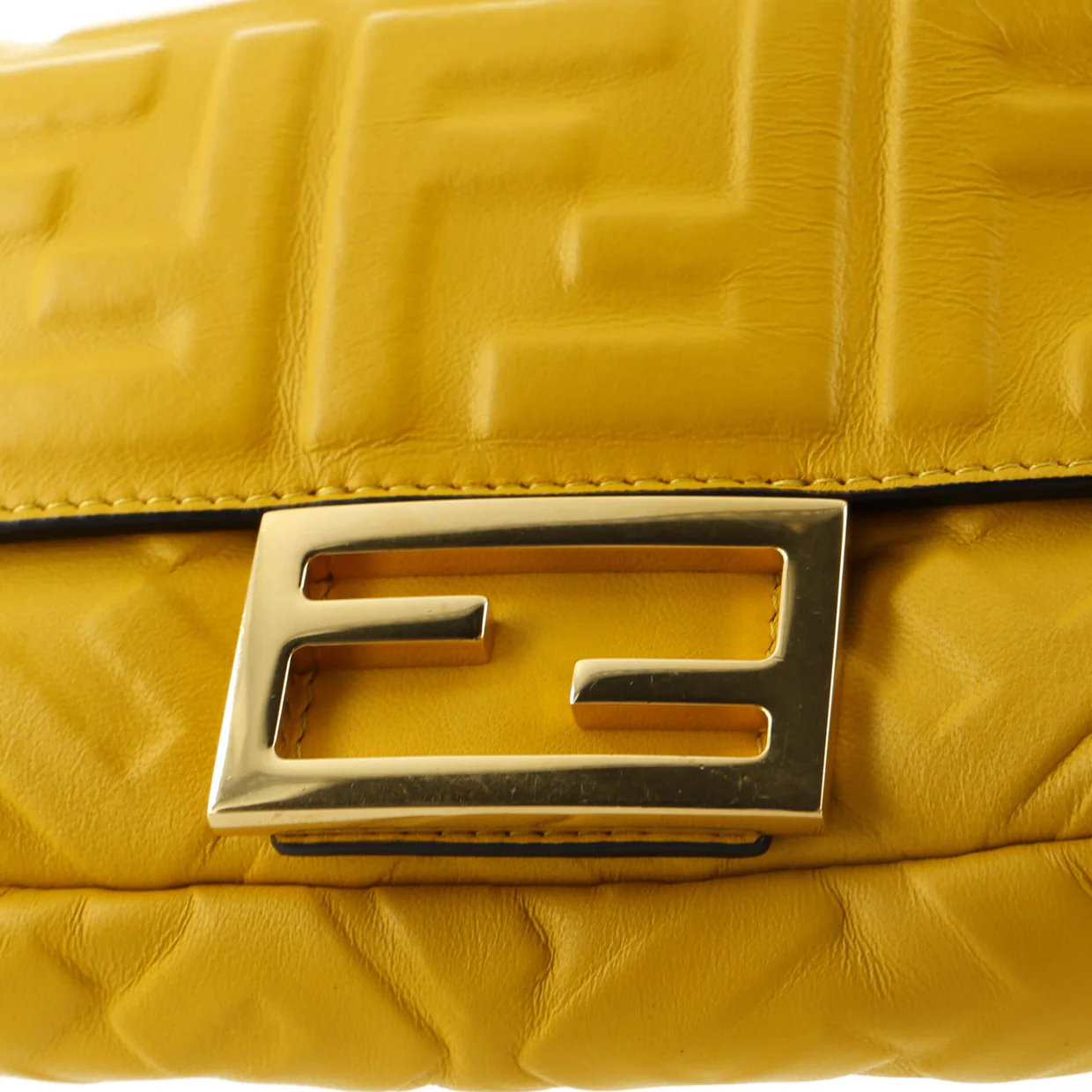 Baguette NM Bag Zucca Embossed Leather Mini - Deep Luxury