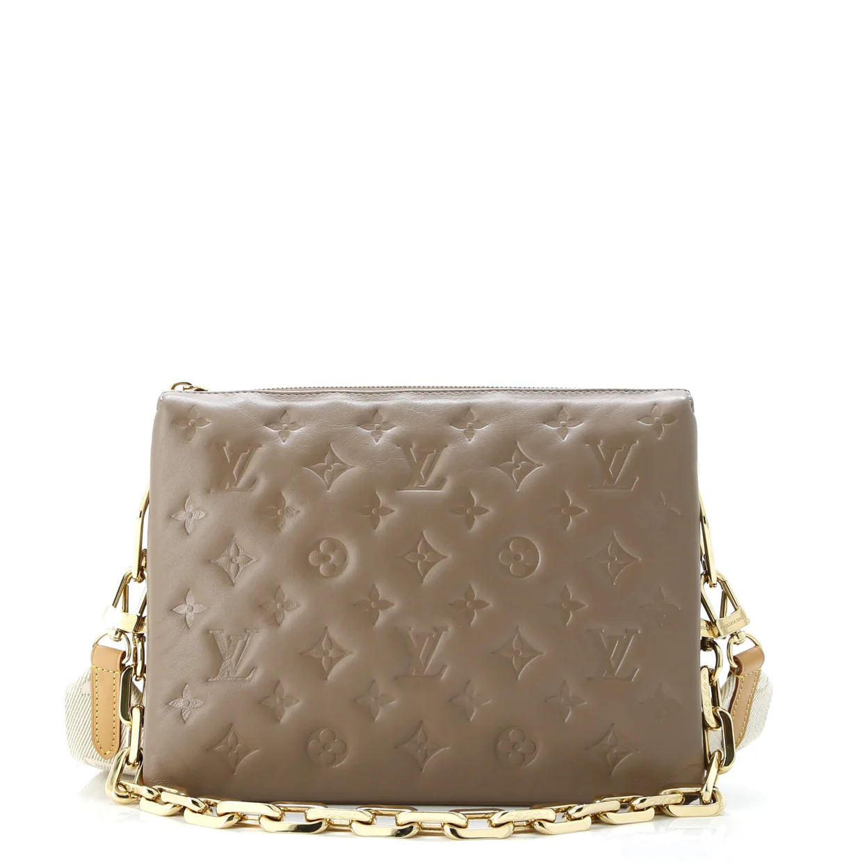 Coussin Bag Monogram Embossed Lambskin PM - Deep Luxury