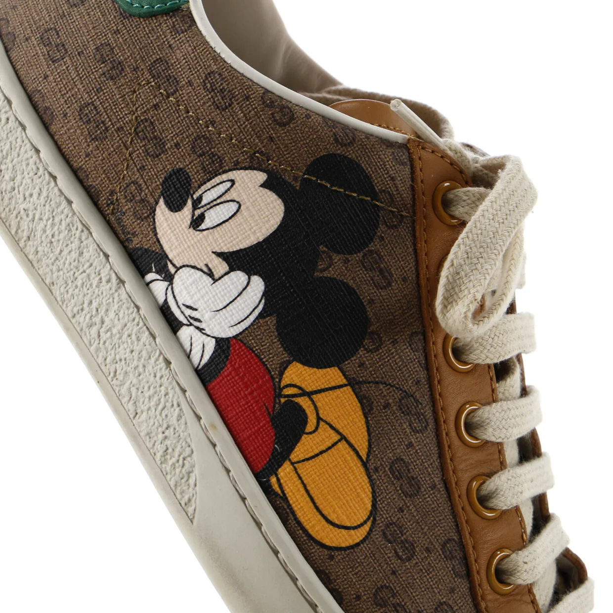 Disney Ace Sneakers Printed Mini GG Coated Canvas - Deep Luxury