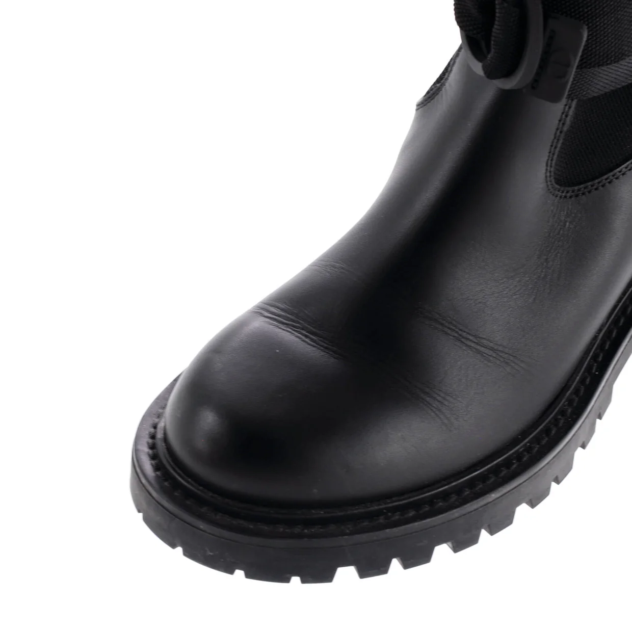 Women's D-Major Mid-Calf Boots Technical Fabric and Leather - Deep Luxury