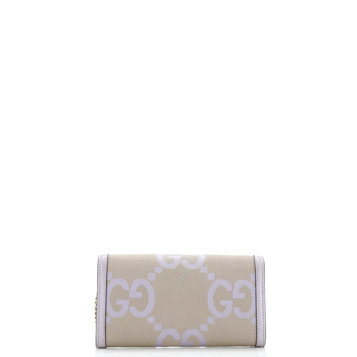 Ophidia Wallet on Chain Jumbo GG Canvas with Leather - Deep Luxury