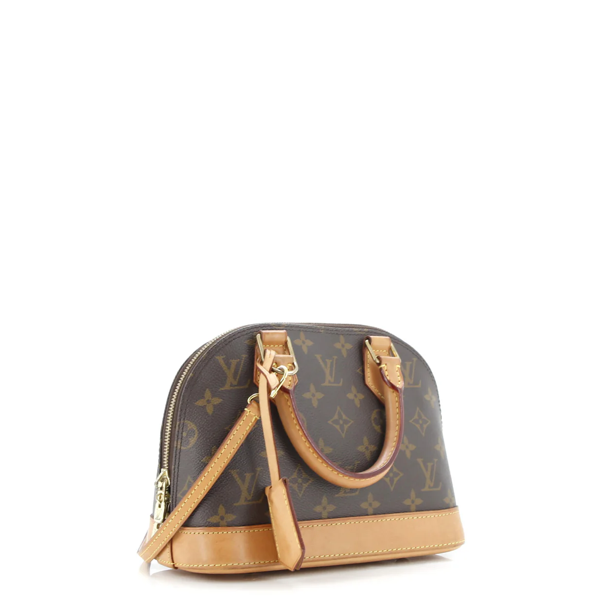 Alma Handbag Monogram Canvas BB - Deep Luxury