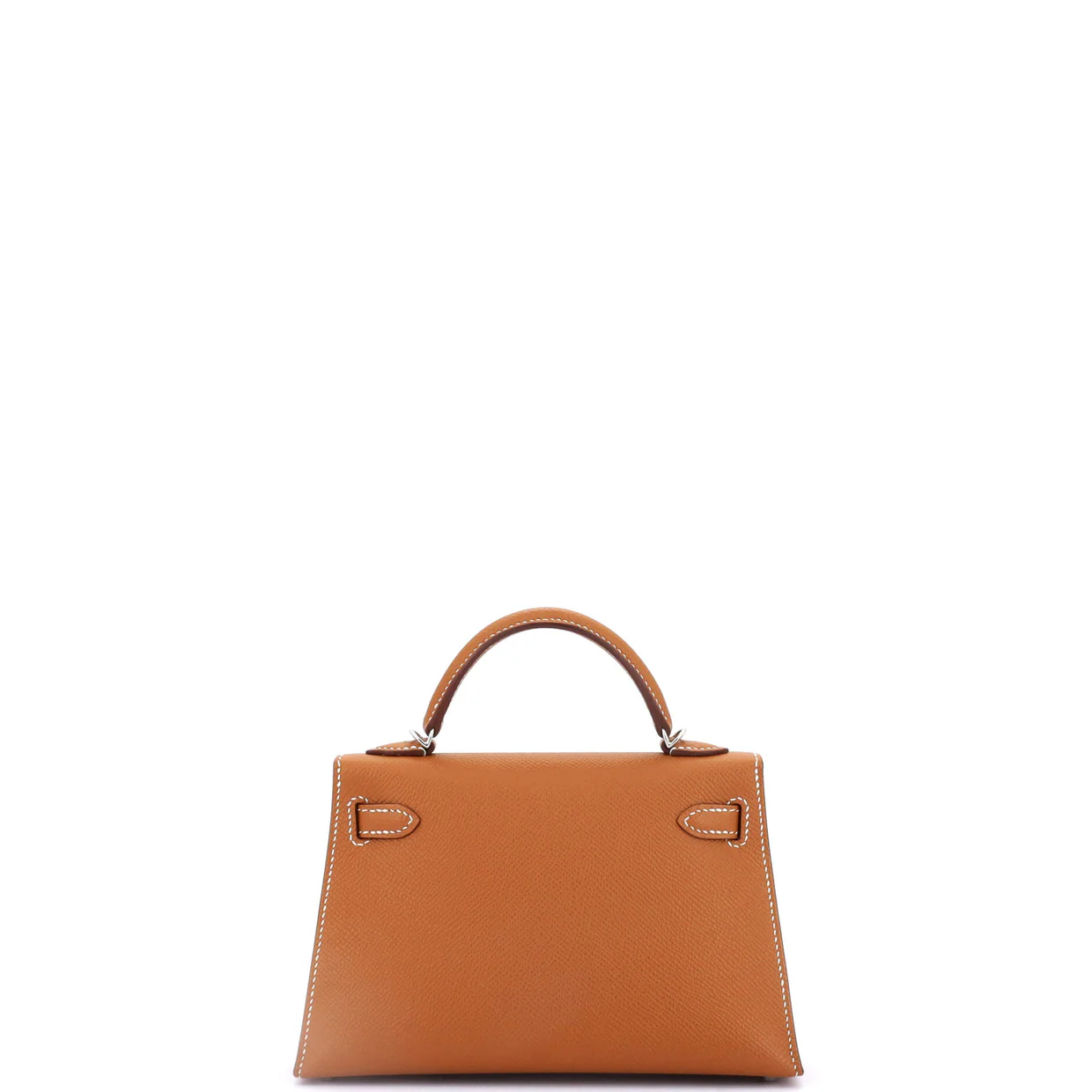 Kelly Mini II Bag Gold Epsom with Palladium Hardware 20 - Deep Luxury