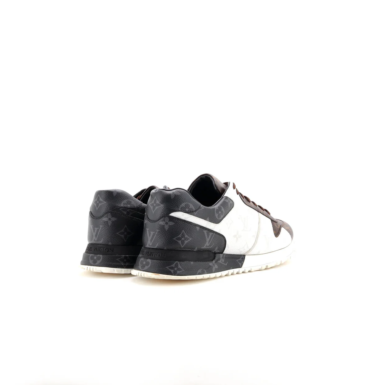Men's Run Away Sneakers Monogram Canvas - Deep Luxury