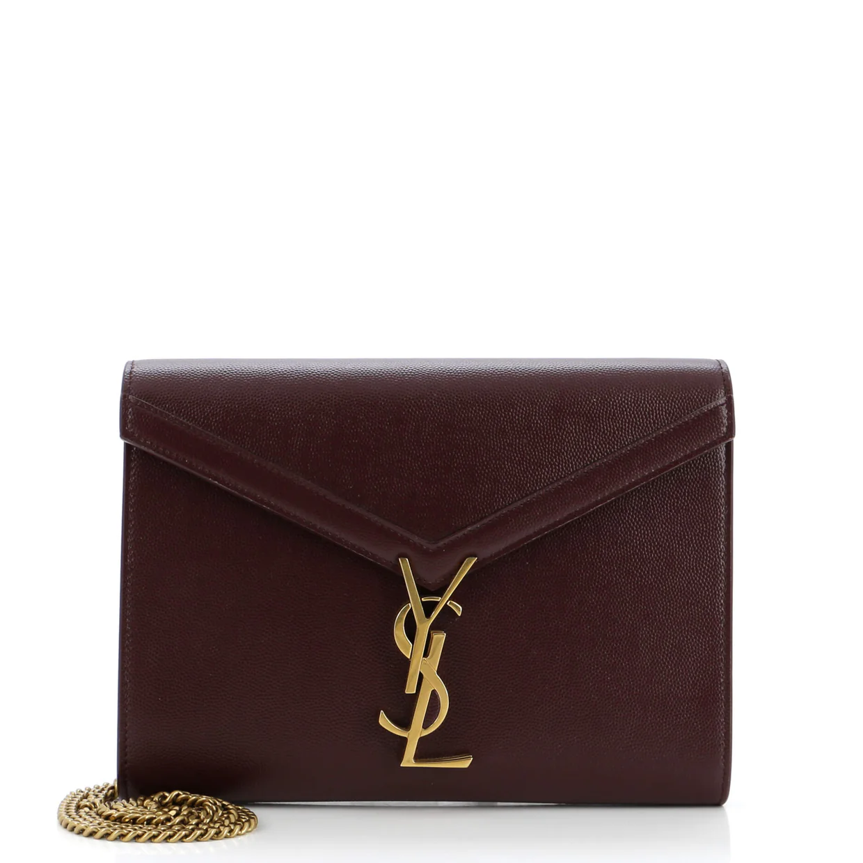 Cassandra Chain Wallet Leather - Deep Luxury