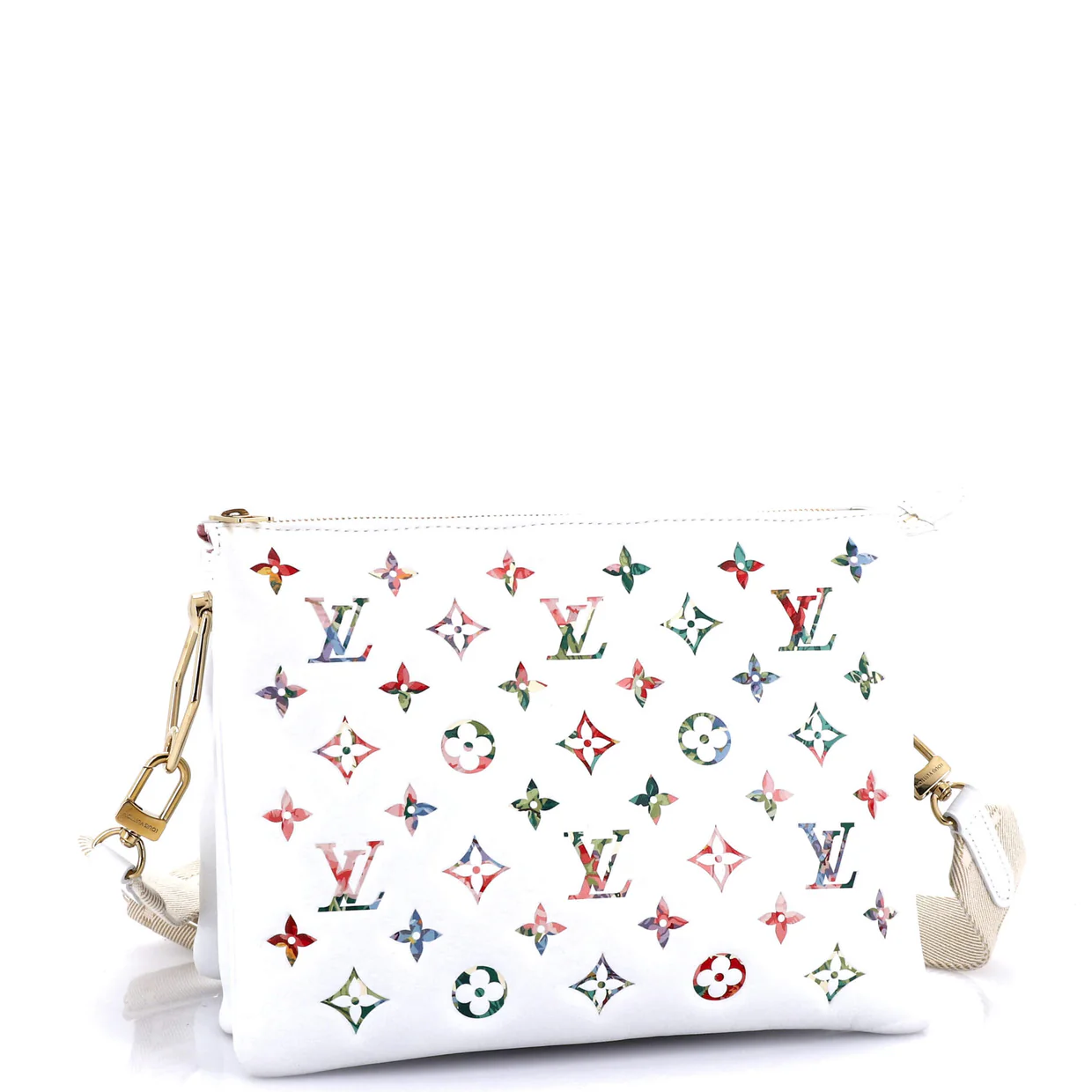 Coussin Bag Monogram Flower Embossed Lambskin PM - Deep Luxury