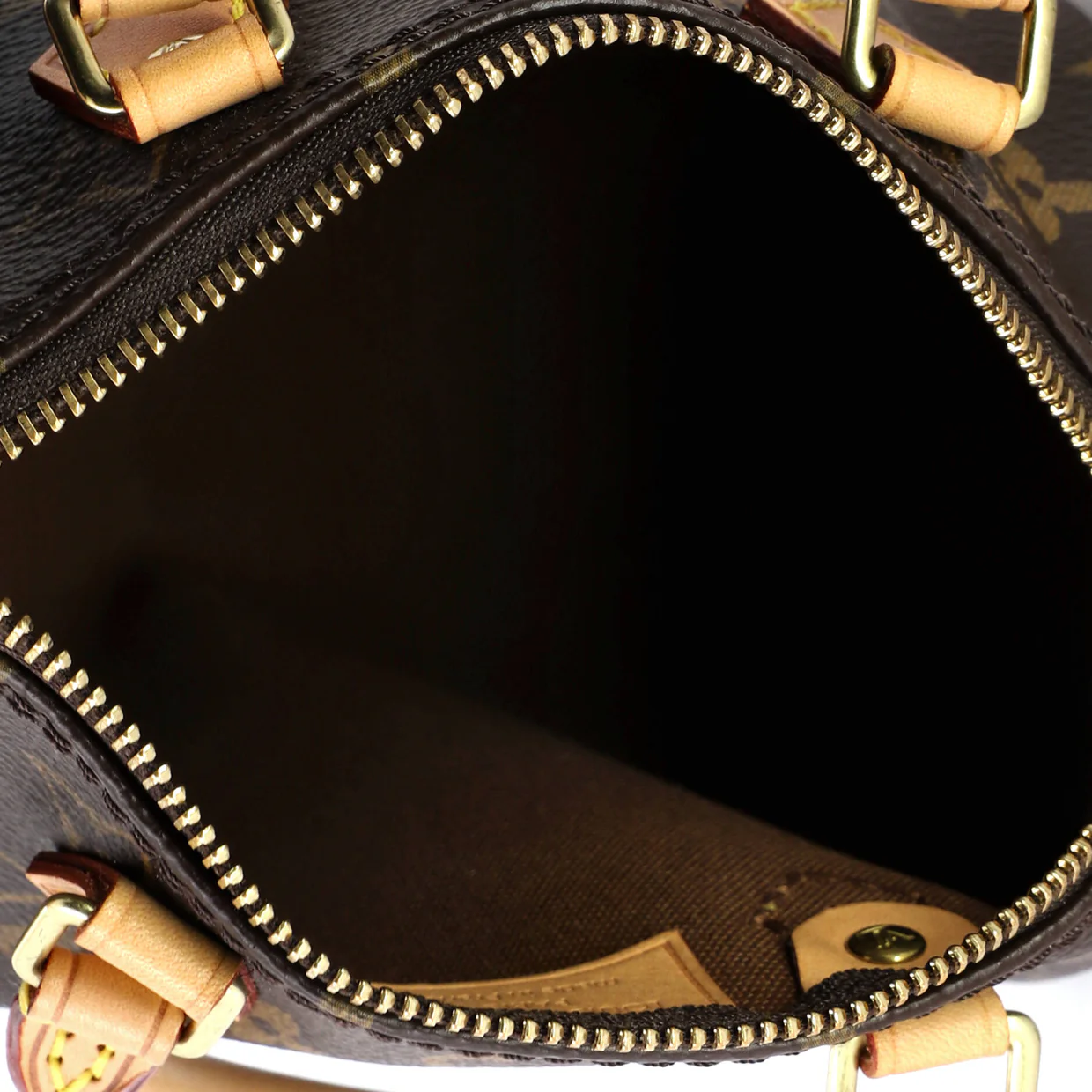 Speedy Bandouliere Bag Monogram Canvas Nano - Deep Luxury