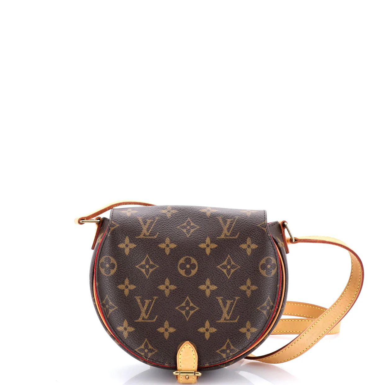 Tambourine Handbag Monogram Canvas - Deep Luxury