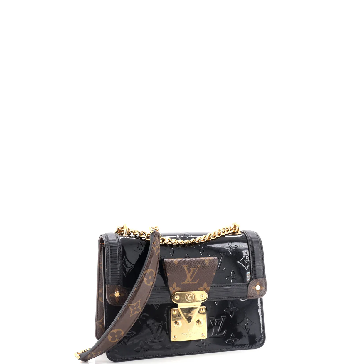 Wynwood Handbag Monogram Vernis with Monogram Canvas and Epi Leather - Deep Luxury
