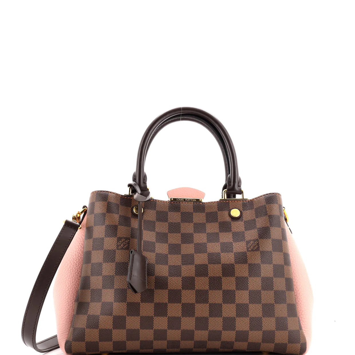 Brittany Handbag Damier - Deep Luxury