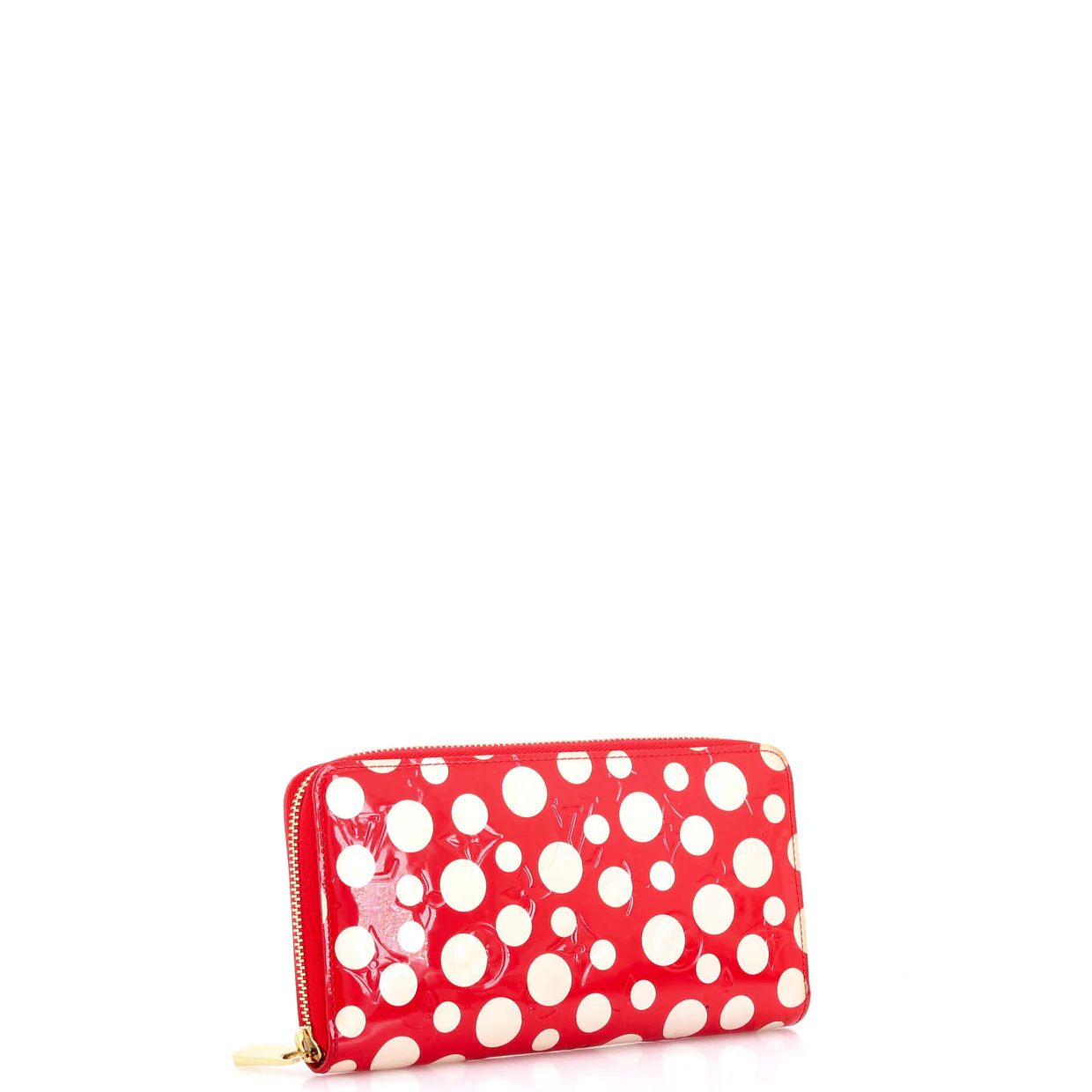 Zippy Wallet Kusama Infinity Dots Monogram Vernis - Deep Luxury