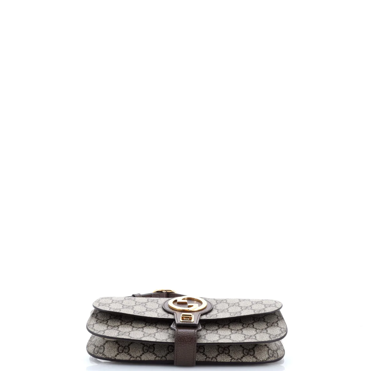 Blondie Flap Pocket Belt bag GG Coated Canvas - Deep Luxury