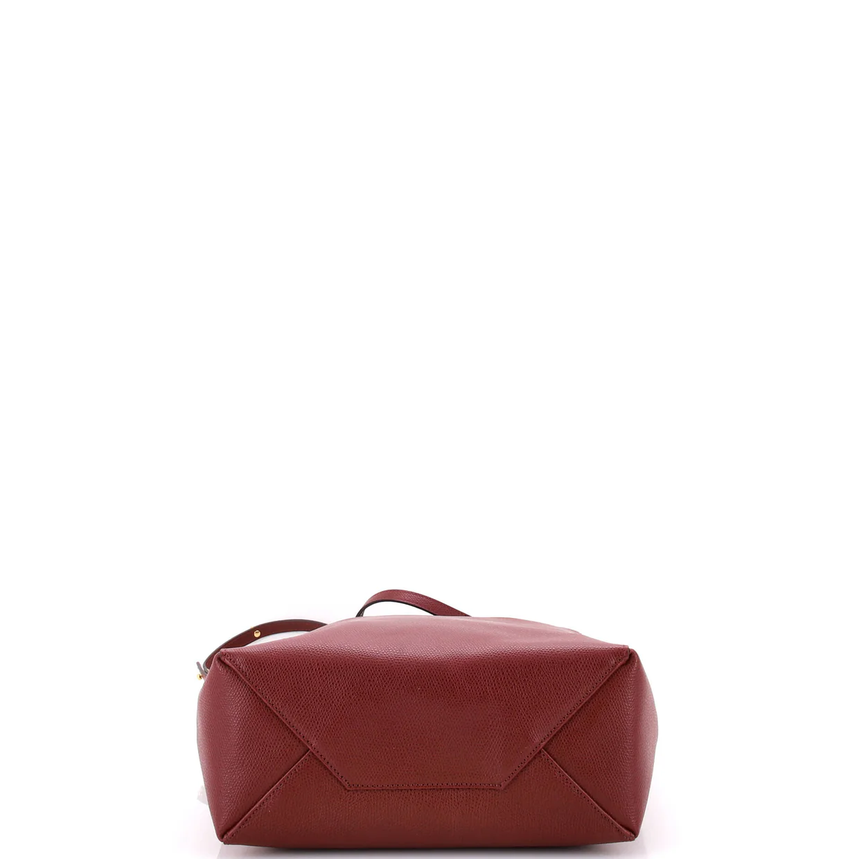 Vertical Cabas Tote Grained Calfskin Small - Deep Luxury