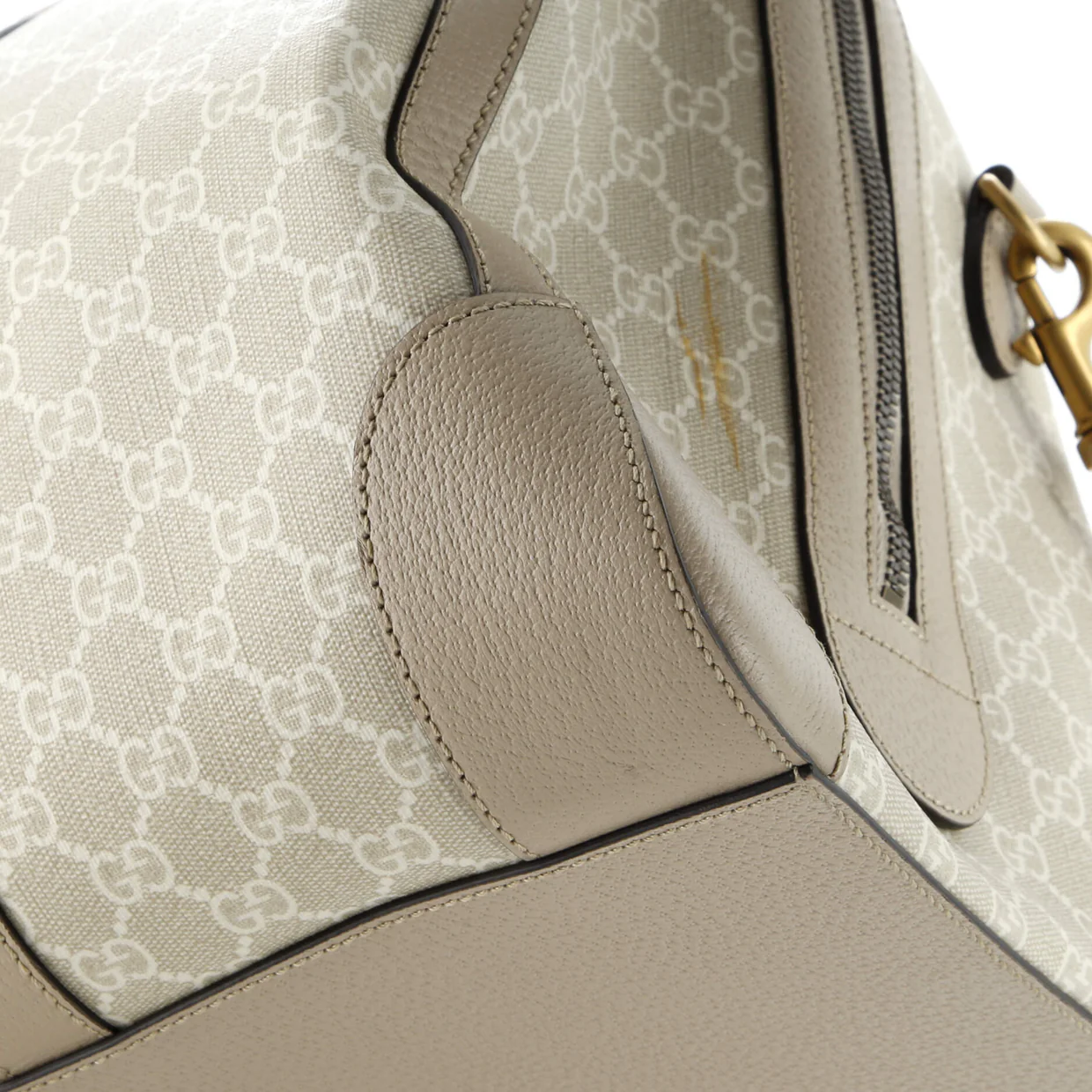 Savoy Web Convertible Duffle Bag GG Coated Canvas Medium - Deep Luxury