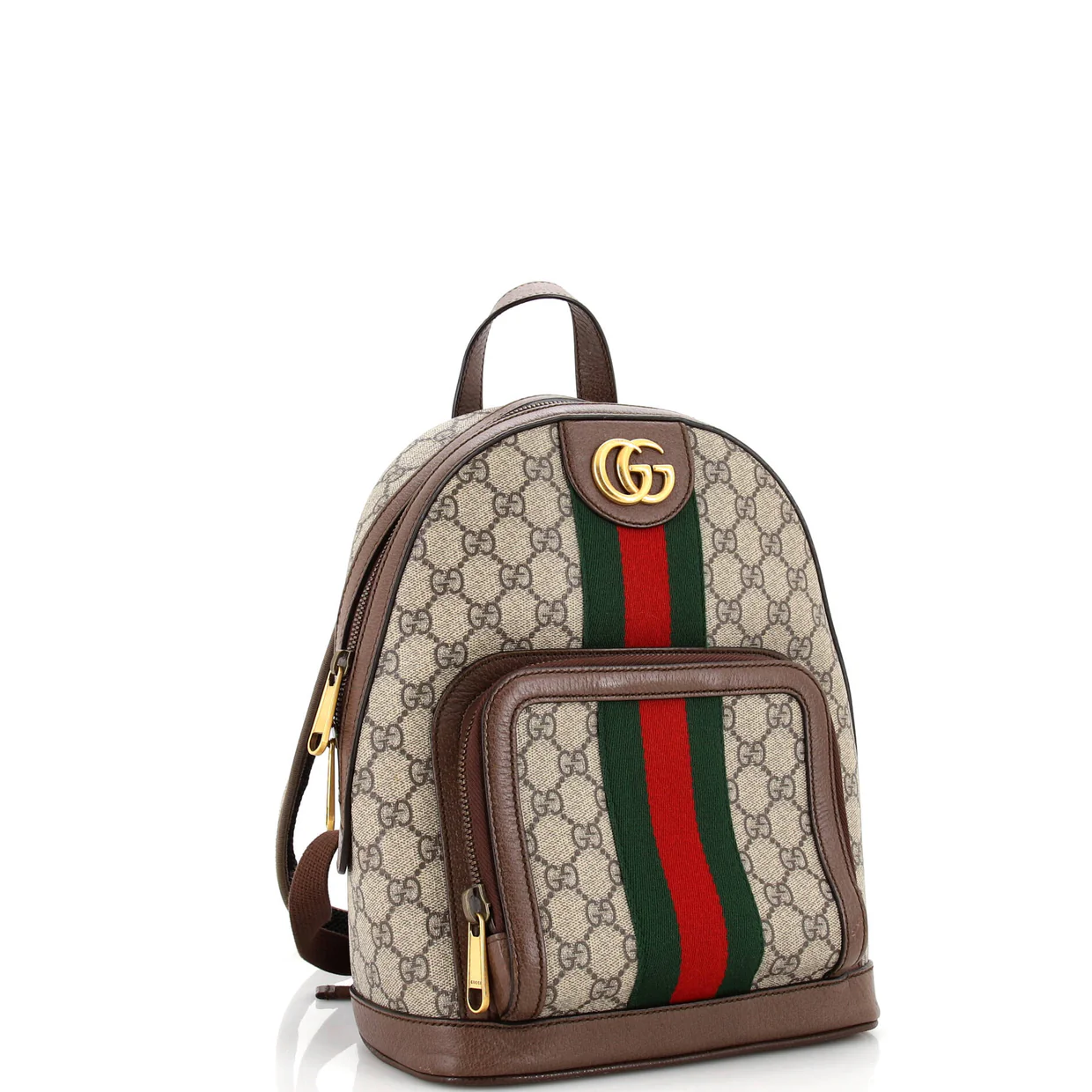 Ophidia Backpack GG Coated Canvas Small - Deep Luxury