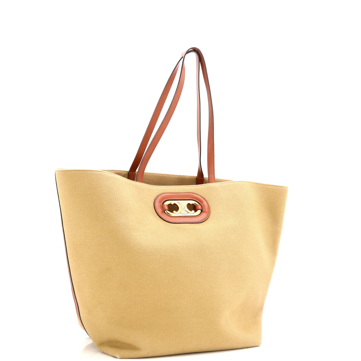 Cabas Maillon Triomphe Bag Canvas - Deep Luxury