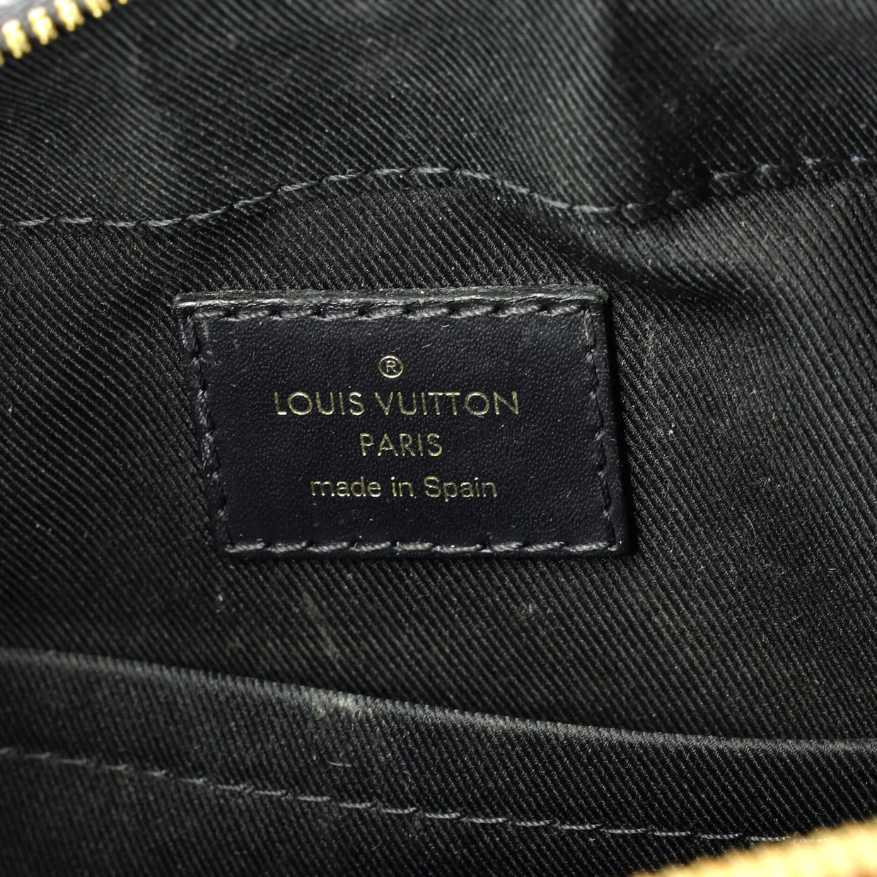 Saintonge Handbag Monogram Canvas with Leather - Deep Luxury