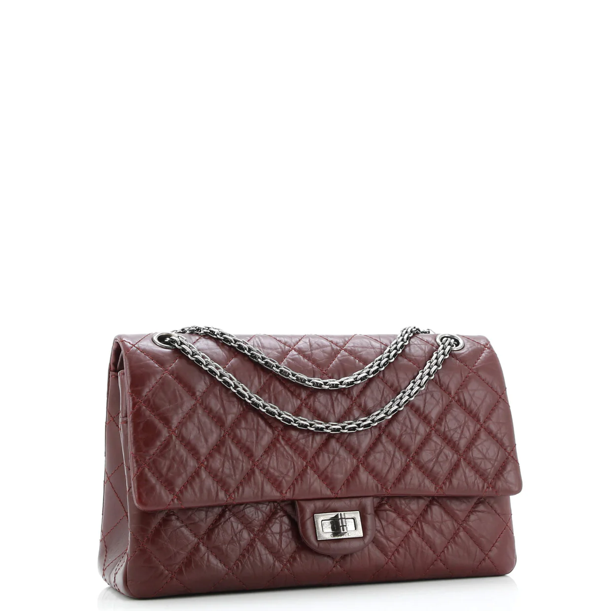 Classic Double Flap Bag Quilted Studded Lambskin Medium - Deep Luxury