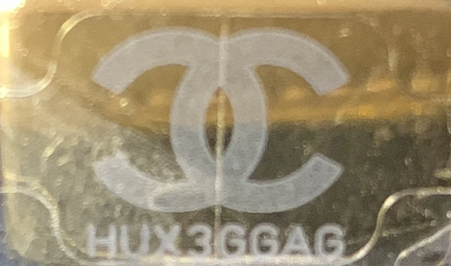 Crystal Logo Letters Chain Handle Flap Bag Quilted Lambskin Mini - Deep Luxury