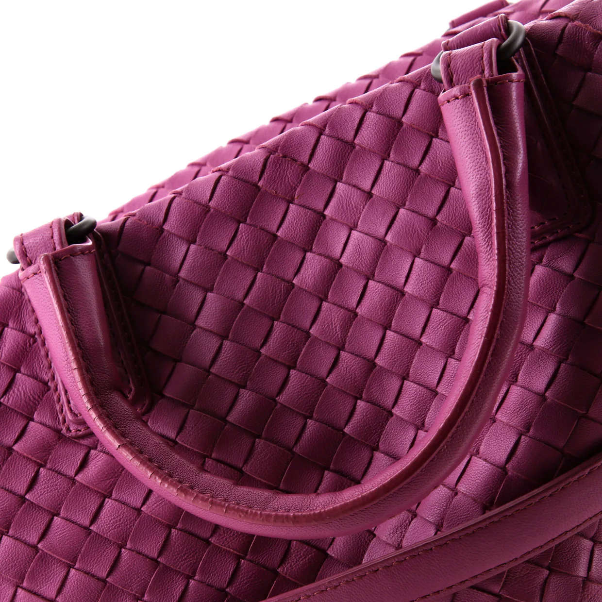 Convertible Satchel Intrecciato Nappa Medium - Deep Luxury