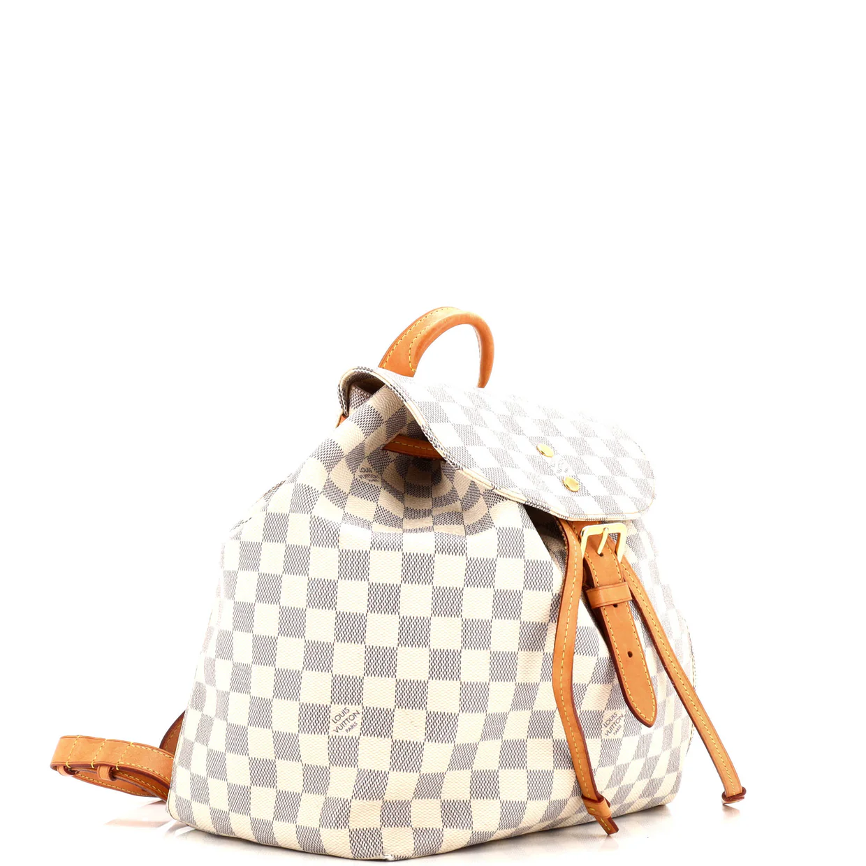 Sperone Backpack Damier - Deep Luxury