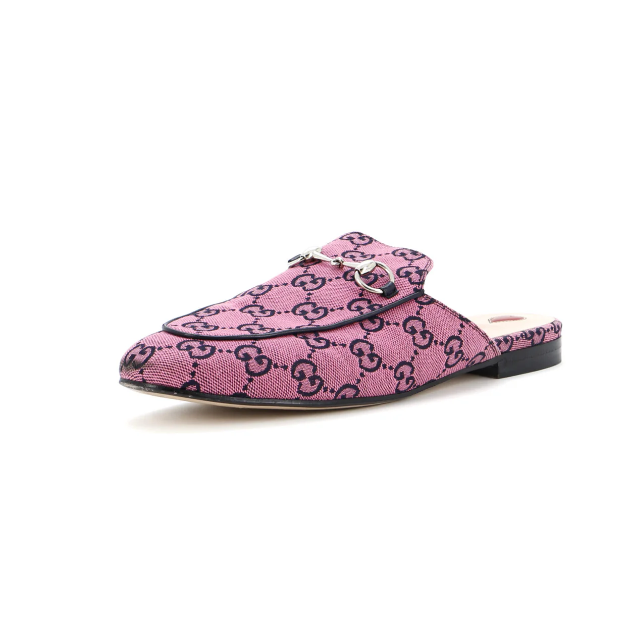 Women's Princetown Mules GG Canvas - Deep Luxury