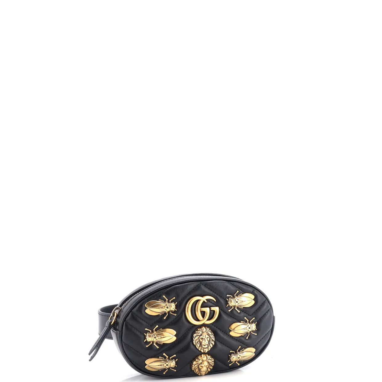 GG Marmont Belt Bag Embellished Matelasse Leather - Deep Luxury