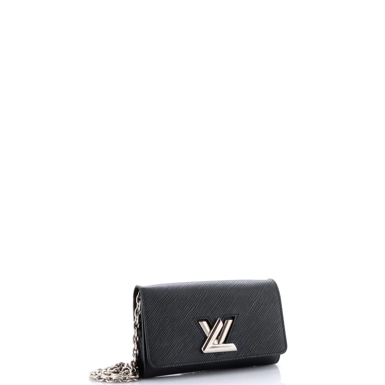 Twist Chain Wallet Epi Leather - Deep Luxury