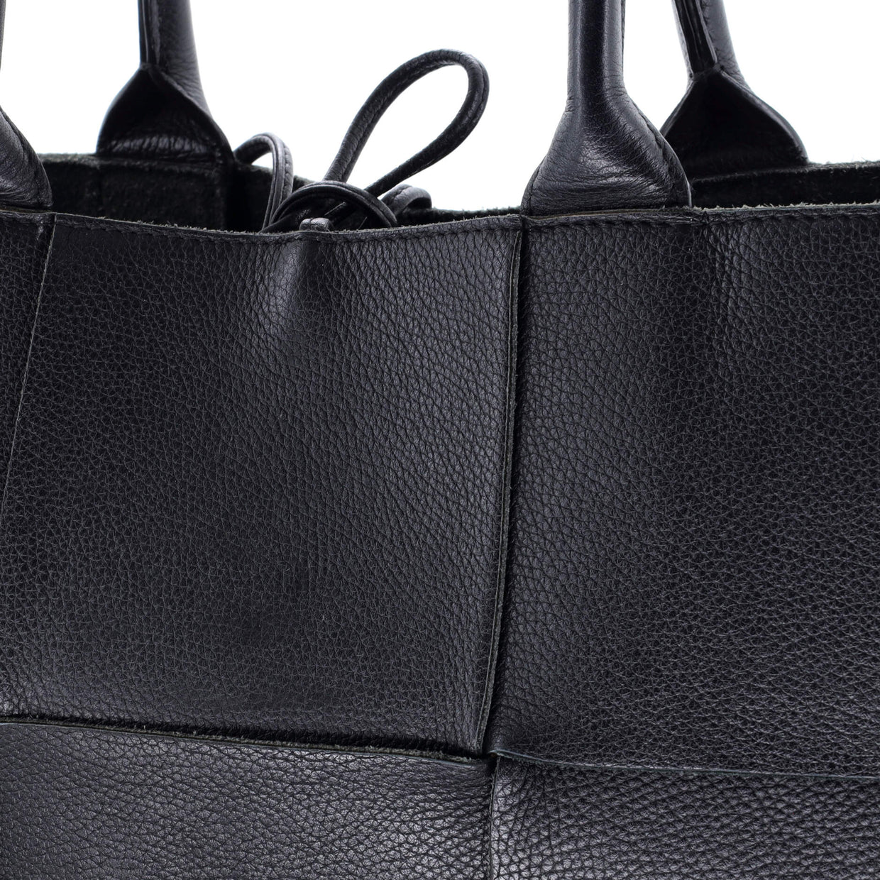 Arco Tote Maxi Intrecciato Leather Small - Deep Luxury