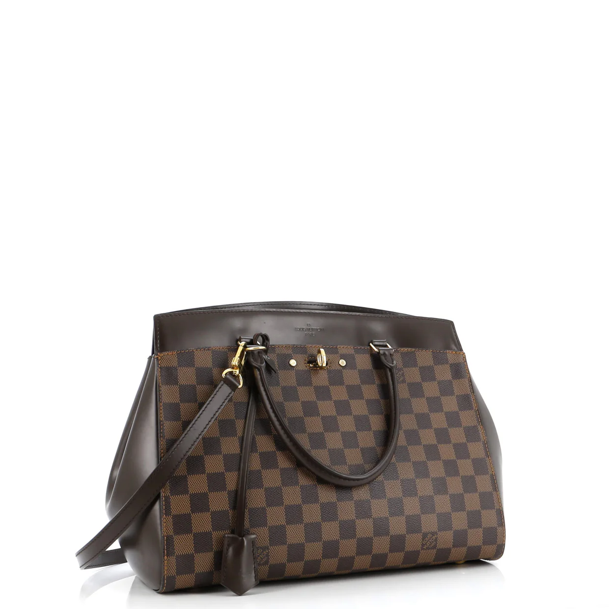 Rivoli Handbag Damier MM - Deep Luxury