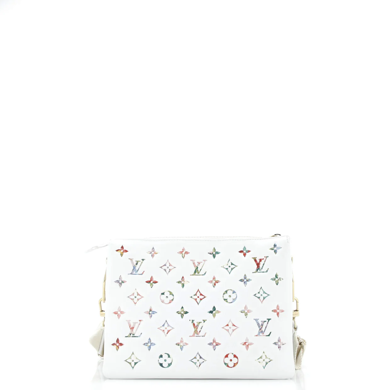 Coussin Bag Monogram Flower Embossed Lambskin PM - Deep Luxury