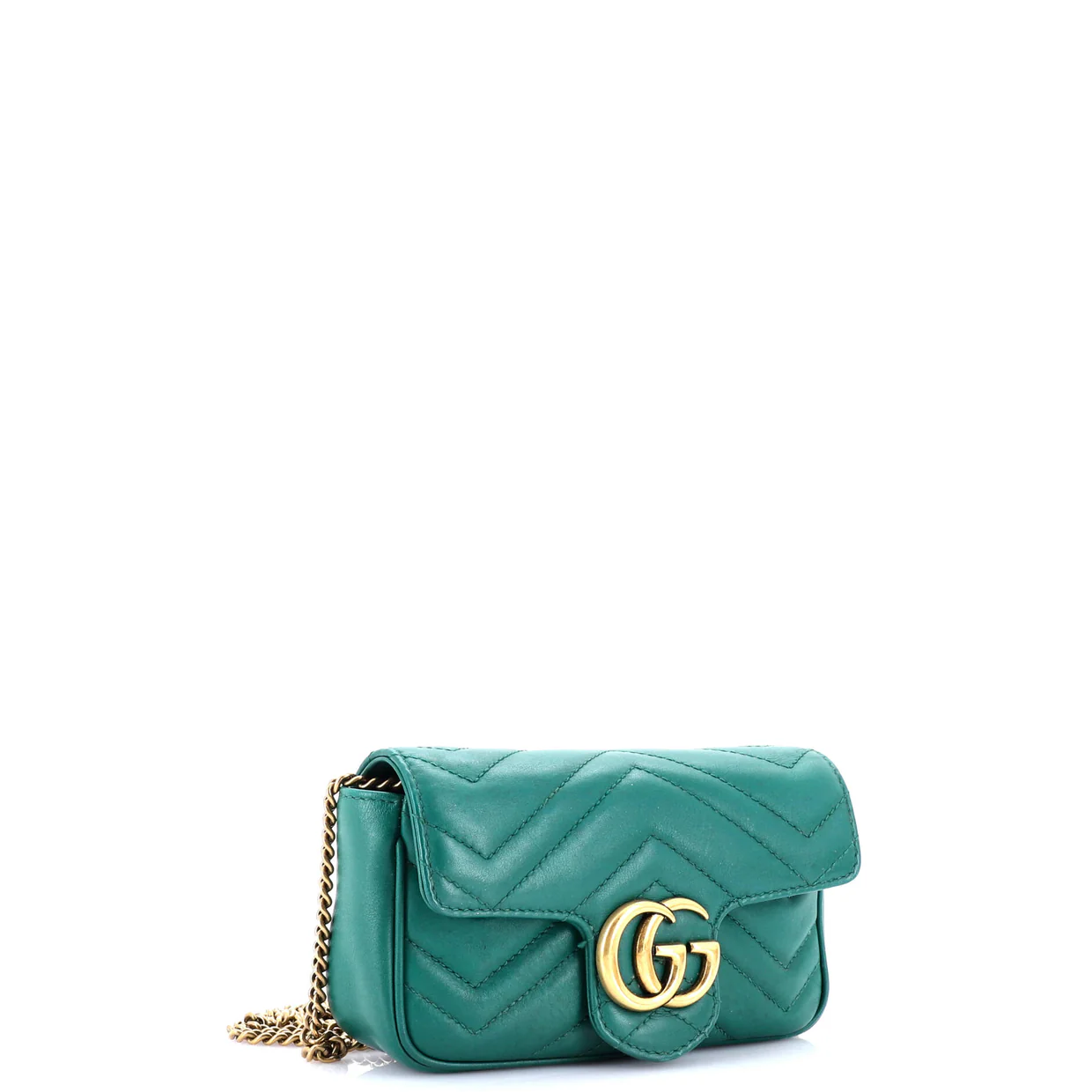 GG Marmont Flap Bag Matelasse Leather Super Mini - Deep Luxury