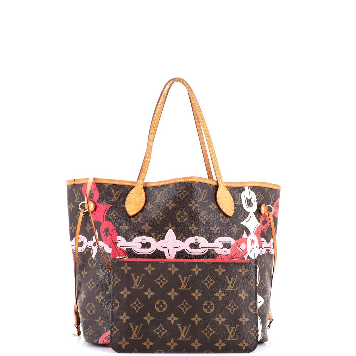 Neverfull NM Tote Limited Edition Bay Monogram Canvas MM - Deep Luxury