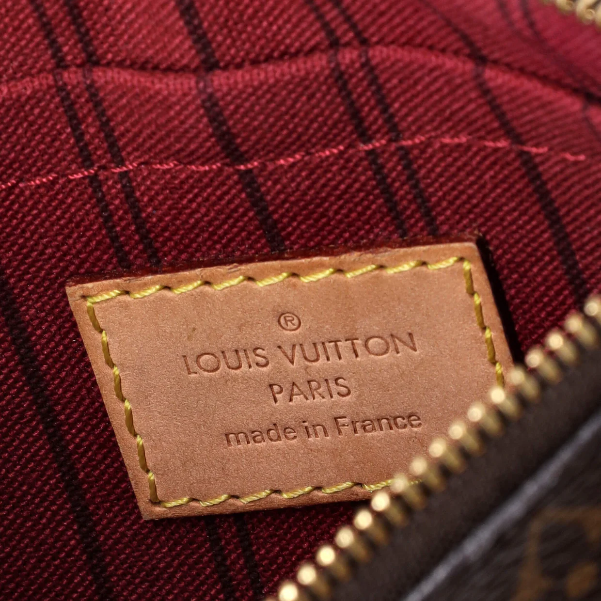 Neverfull Pochette Monogram Canvas Large - Deep Luxury